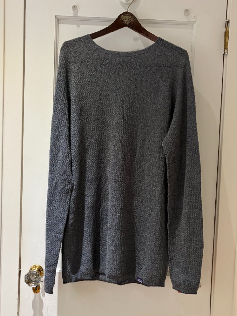 Patagonia Capilene® Air Crew Style # 36516 Size XXL Gray Merino Wool Blend NWOT - Picture 2 of 10